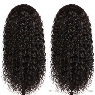Uniky13X4 HD Undetected Transparent Swiss Lace Front Wig Brazilian Water Wave Human Hair Wigs Pre Pluked with Baby Hair